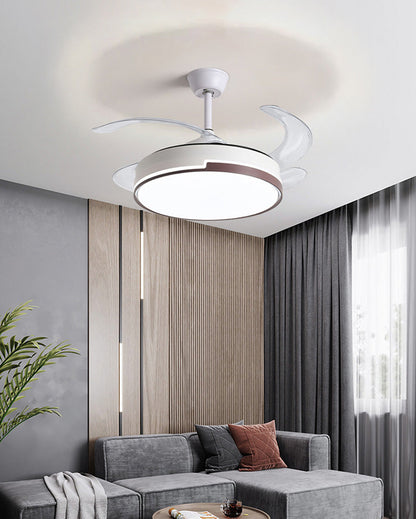 Ventilateur de Plafond Rétractable au Design Contemporain-AeroLux