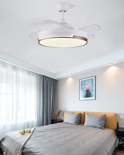 Ventilateur de Plafond Rétractable au Design Contemporain-AeroLux