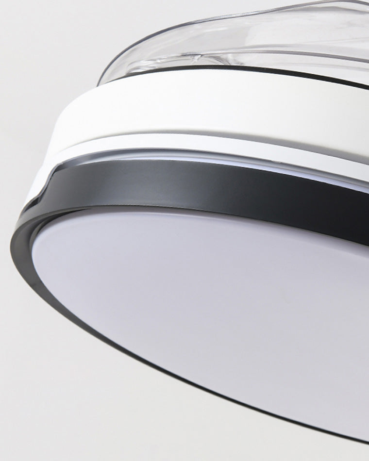 Ventilateur de Plafond Rétractable au Design Contemporain-AeroLux