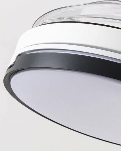 Ventilateur de Plafond Rétractable au Design Contemporain-AeroLux