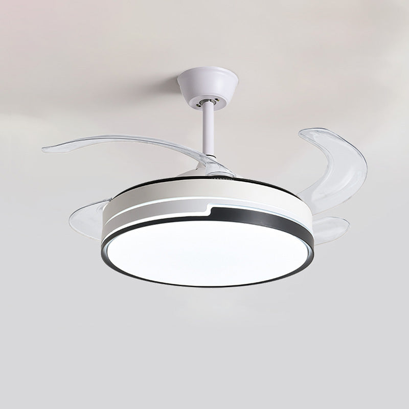 Ventilateur de Plafond Rétractable au Design Contemporain-AeroLux