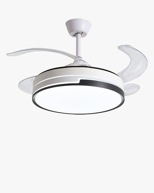 Ventilateur de Plafond Rétractable au Design Contemporain-AeroLux