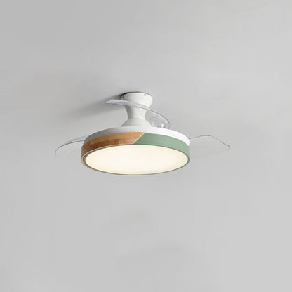 Ventilateur de Plafond Scandinave avec Éclairage