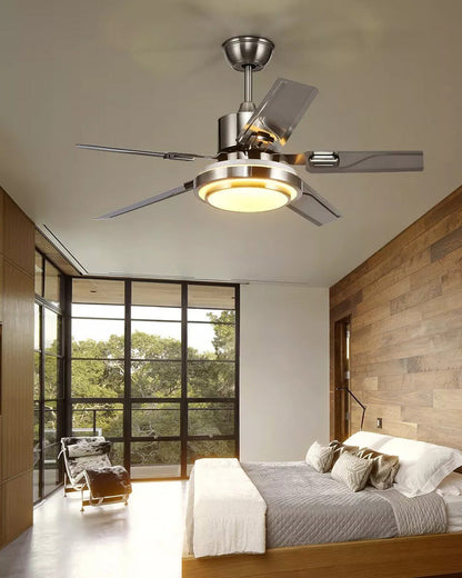 Ventilateur de Plafond Slimline en Acier Inoxydable