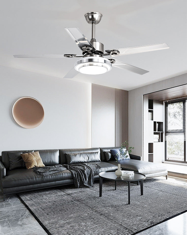 Ventilateur de Plafond Slimline en Acier Inoxydable