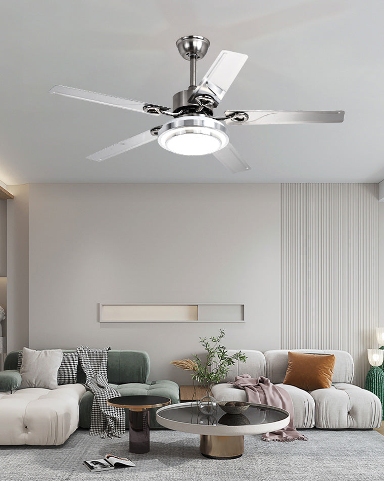 Ventilateur de Plafond Slimline en Acier Inoxydable