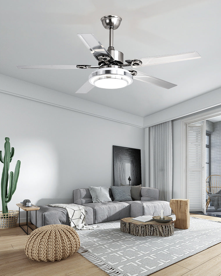 Ventilateur de Plafond Slimline en Acier Inoxydable