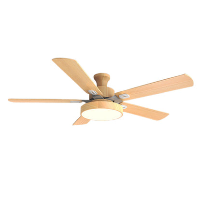 Ventilateur de plafond 5 pales en bois-Borealis™
