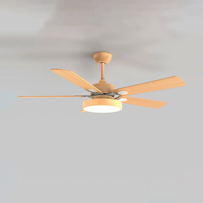 Ventilateur de plafond 5 pales en bois-Borealis™