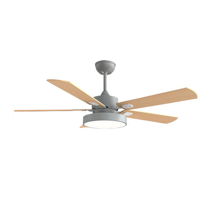 Ventilateur de plafond 5 pales en bois-Borealis™