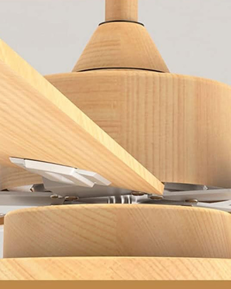 Ventilateur de plafond 5 pales en bois-Borealis™