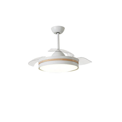 Ventilateur de plafond blanc AirNova rétractable