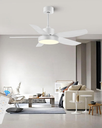 Ventilateur de plafond blanc BreezeLine™