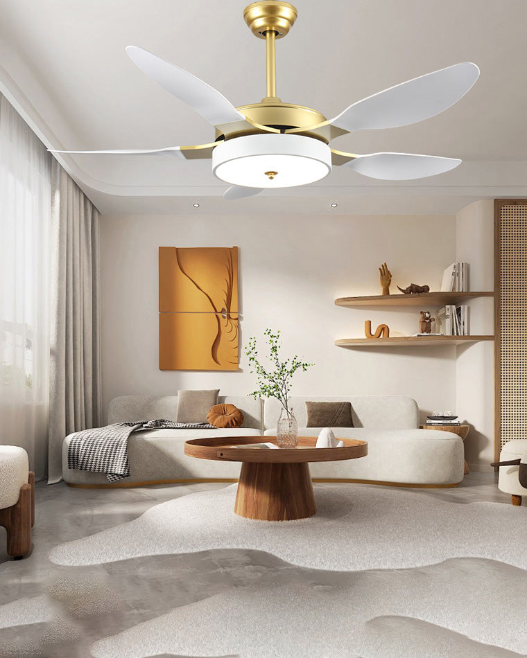 Ventilateur de plafond doré -Auréa Vent