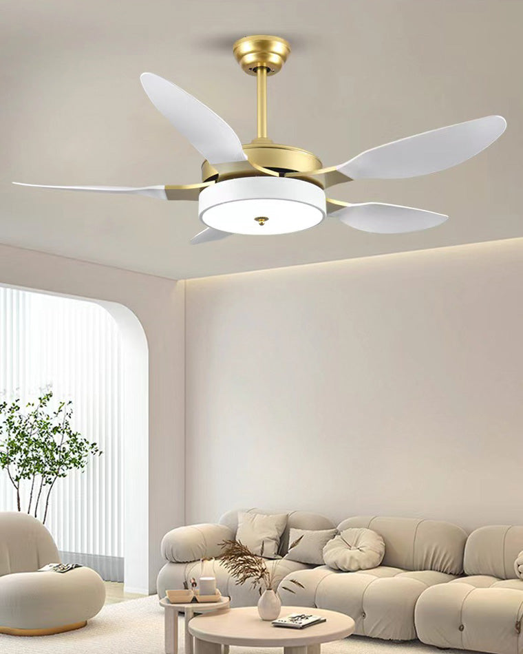 Ventilateur de plafond doré -Auréa Vent