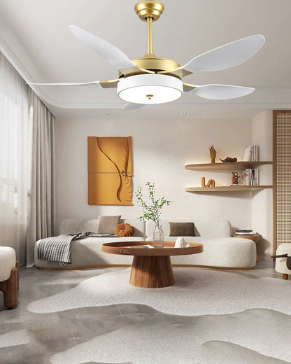 Ventilateur de plafond doré -Auréa Vent