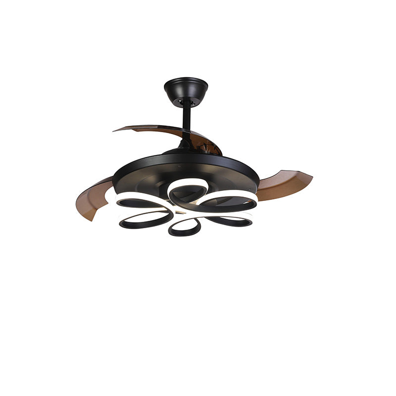 Ventilateur de plafond rétractable AirFlora à LED