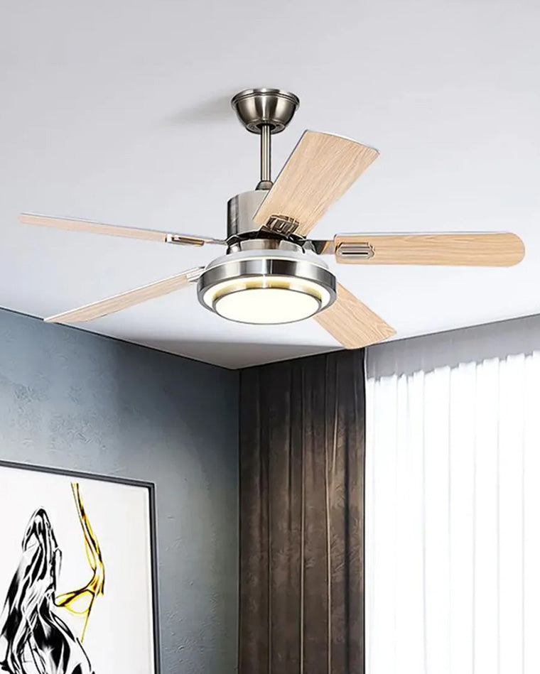 Ventilateur plafonnier en métal Brillinox