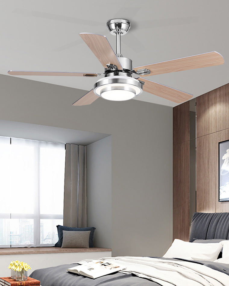 Ventilateur plafonnier en métal Brillinox