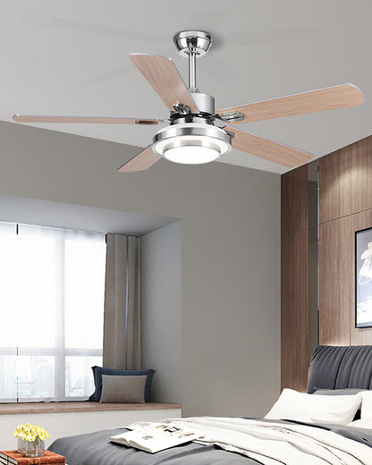 Ventilateur plafonnier en métal Brillinox