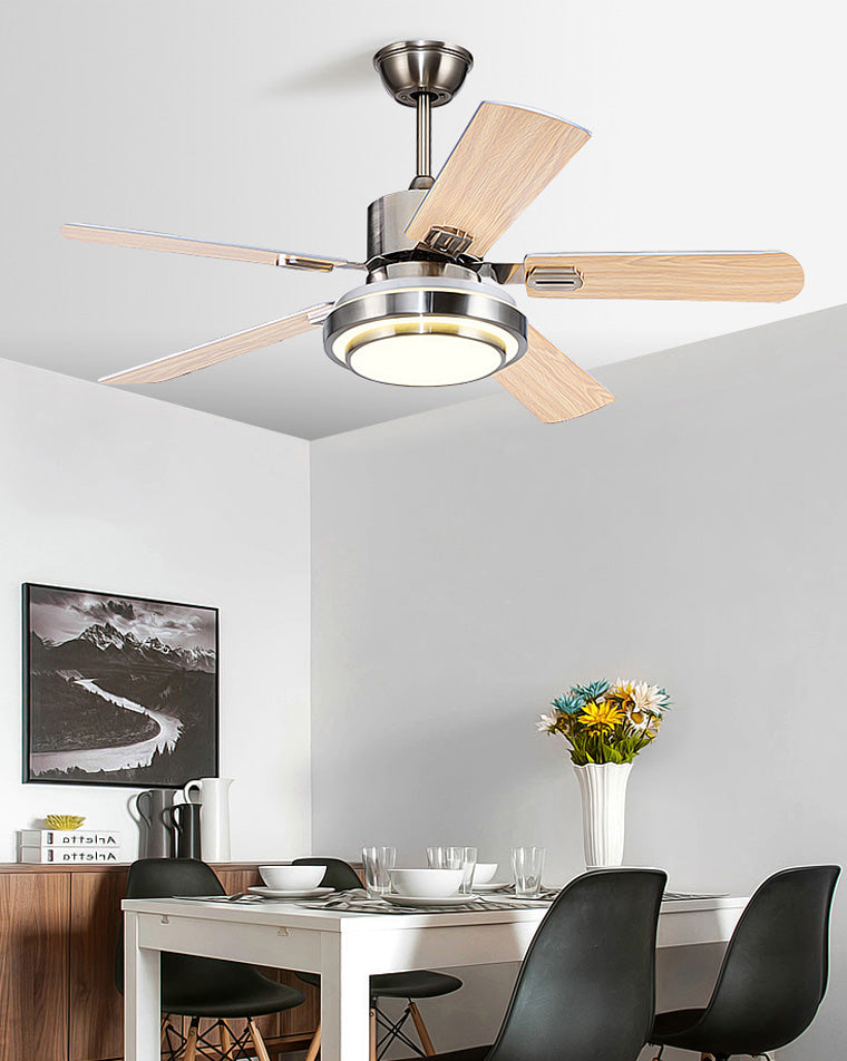 Ventilateur plafonnier en métal Brillinox
