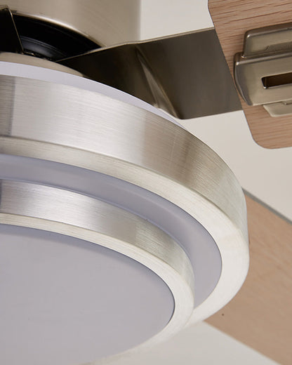 Ventilateur plafonnier en métal Brillinox
