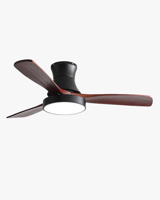 Ventilateur Borealys à 3 pales en bois