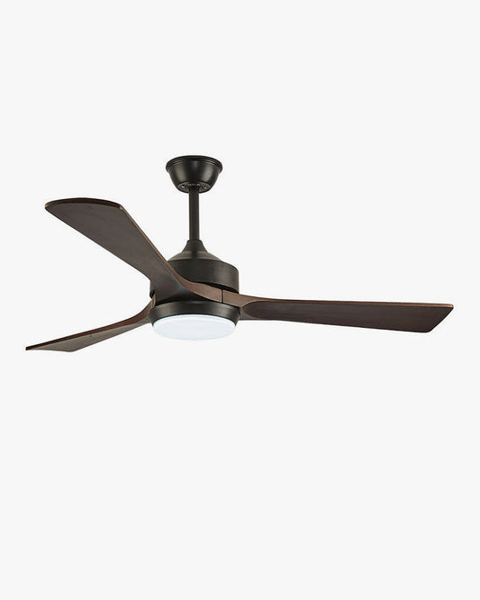 Ventilateur Ferma – Design ferme moderne noir et bois