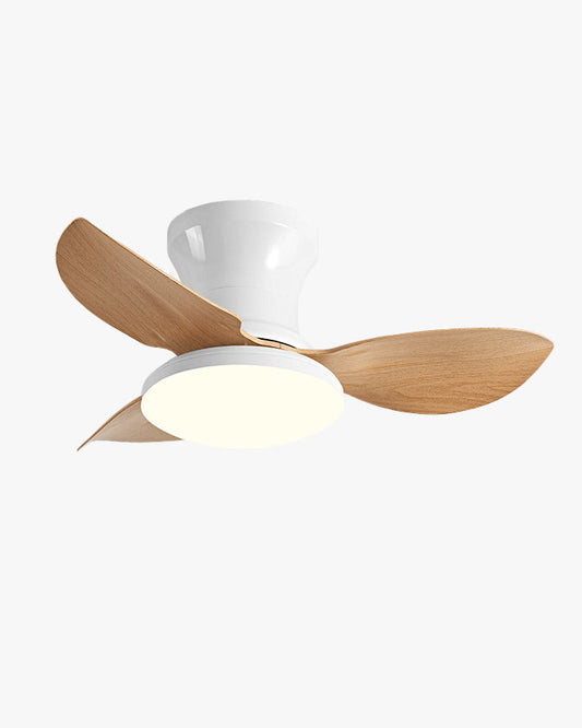 Ventilateur Plafonnier « Compacto » Design Minimaliste à Profil Bas