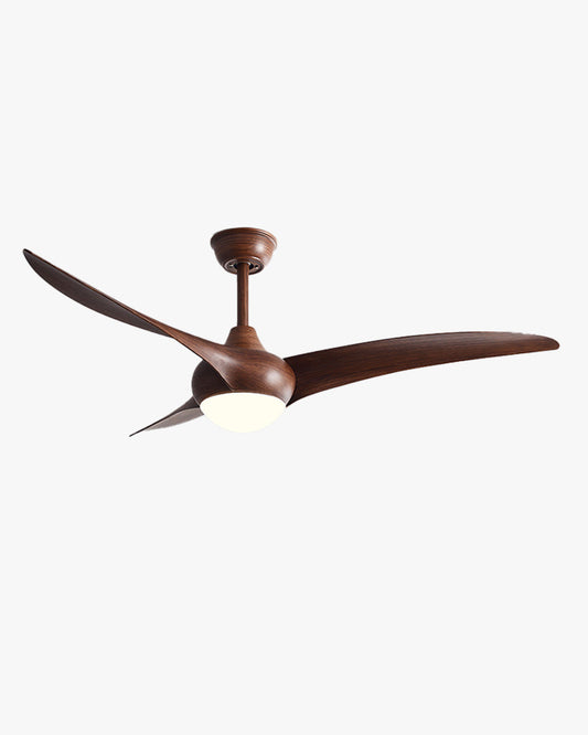 Ventilateur Plafonnier Ondée Élégante – Ventilateur à 3 Pales Ondulées