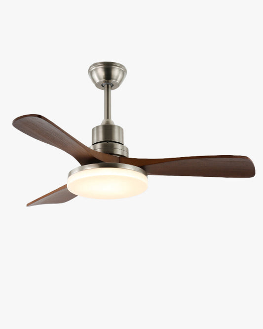 Ventilateur Plafonnier RetroLuxe – Élégance Mid-Century à 3 Pales