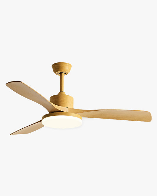 Ventilateur Plafonnier Écorce Trio – Élégance Naturelle & Confort Moderne