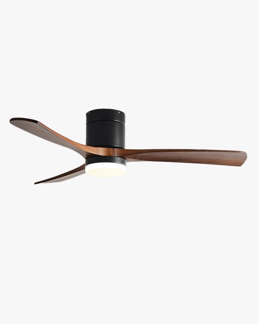 Ventilateur de Plafond AeroWood – 3 Pales en Bois