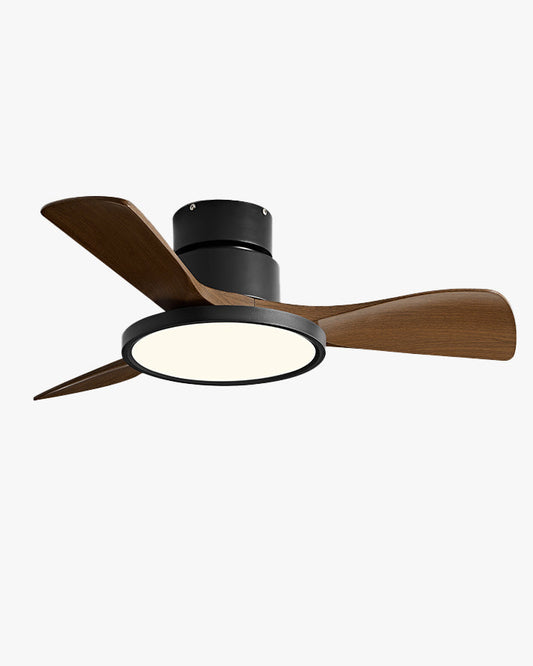 Ventilateur de Plafond « Brise Élégante » – 3 Pales avec Éclairage Intégré