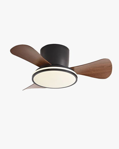Ventilateur de Plafond Lino – Petit Modèle à Profil Bas avec Éclairage