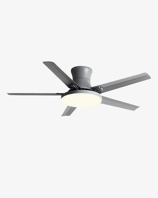 Ventilateur de Plafond Métal Slim – LED Intégrée