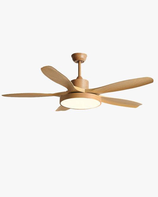 Ventilateur de Plafond Nordic Five – 5 Pales avec Éclairage Intégré