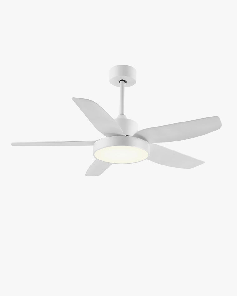 Ventilateur de plafond blanc BreezeLine™ à 5 pales
