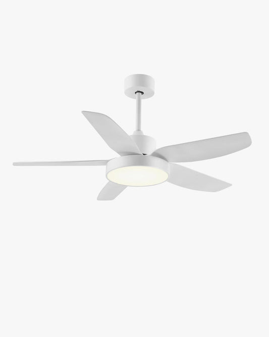 Ventilateur de plafond blanc BreezeLine™ à 5 pales