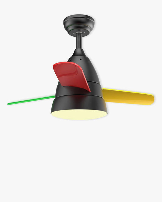 Ventilateur de plafond compact à 3 pales-Briza Color