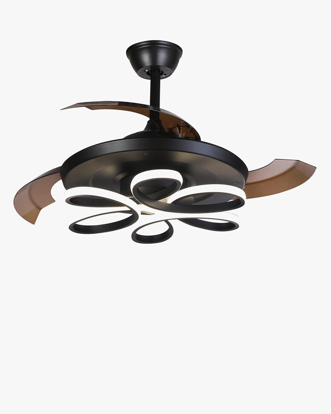 Ventilateur de plafond rétractable AirFlora à LED