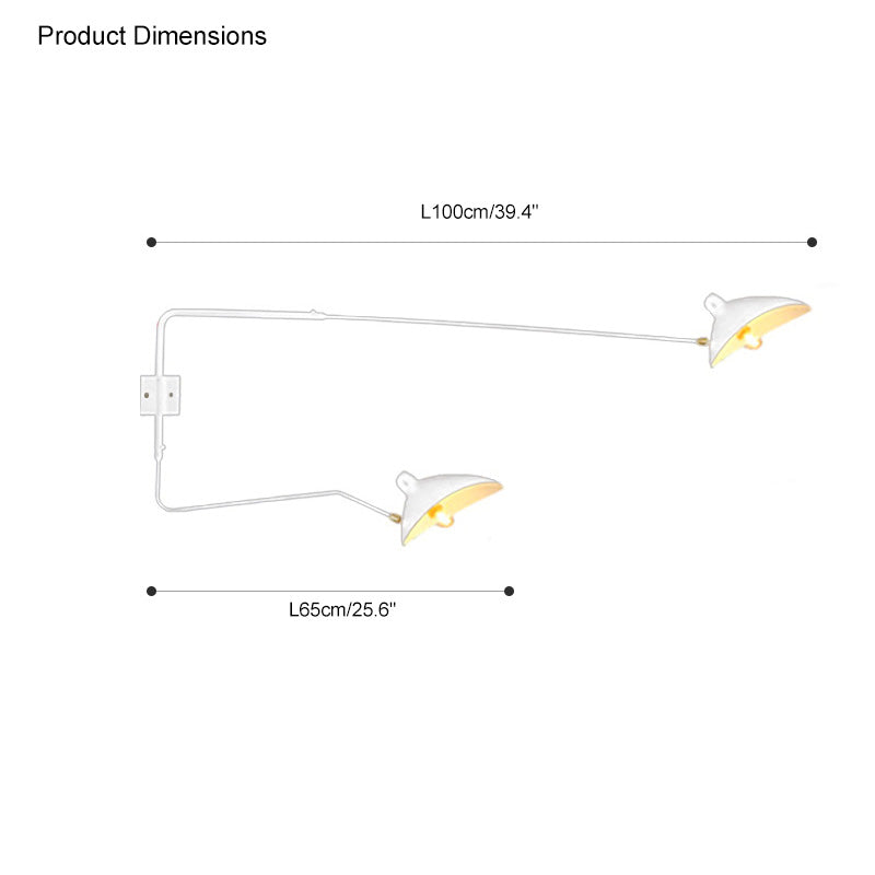 Semi-Flush Mount Ceiling Light - Arms