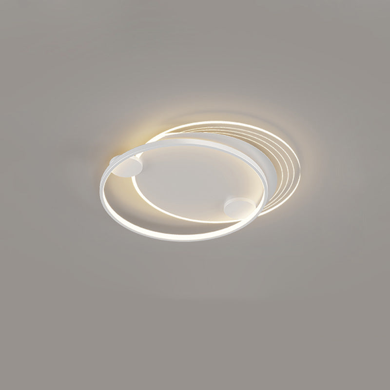 Flat Profile Geometric Recessed Ceiling Light