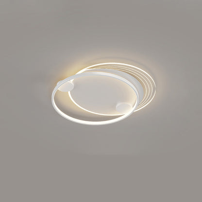 Flat Profile Geometric Recessed Ceiling Light