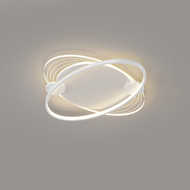 Flat Profile Geometric Recessed Ceiling Light