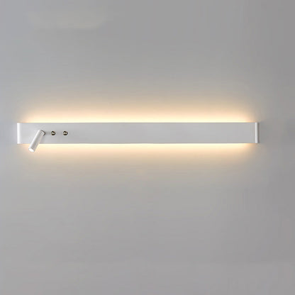 Linear Wall Light with Adjustable Spotlight and Switch