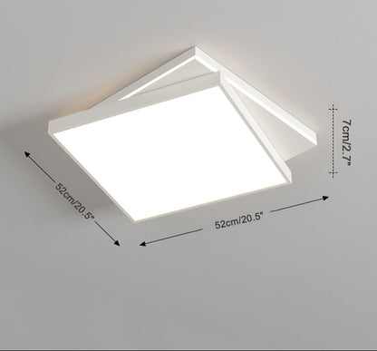 Modern Flat Square Ceiling Light