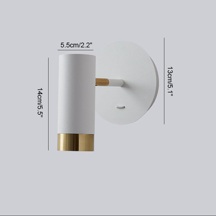 Minimalist Adjustable Wall Spotlight