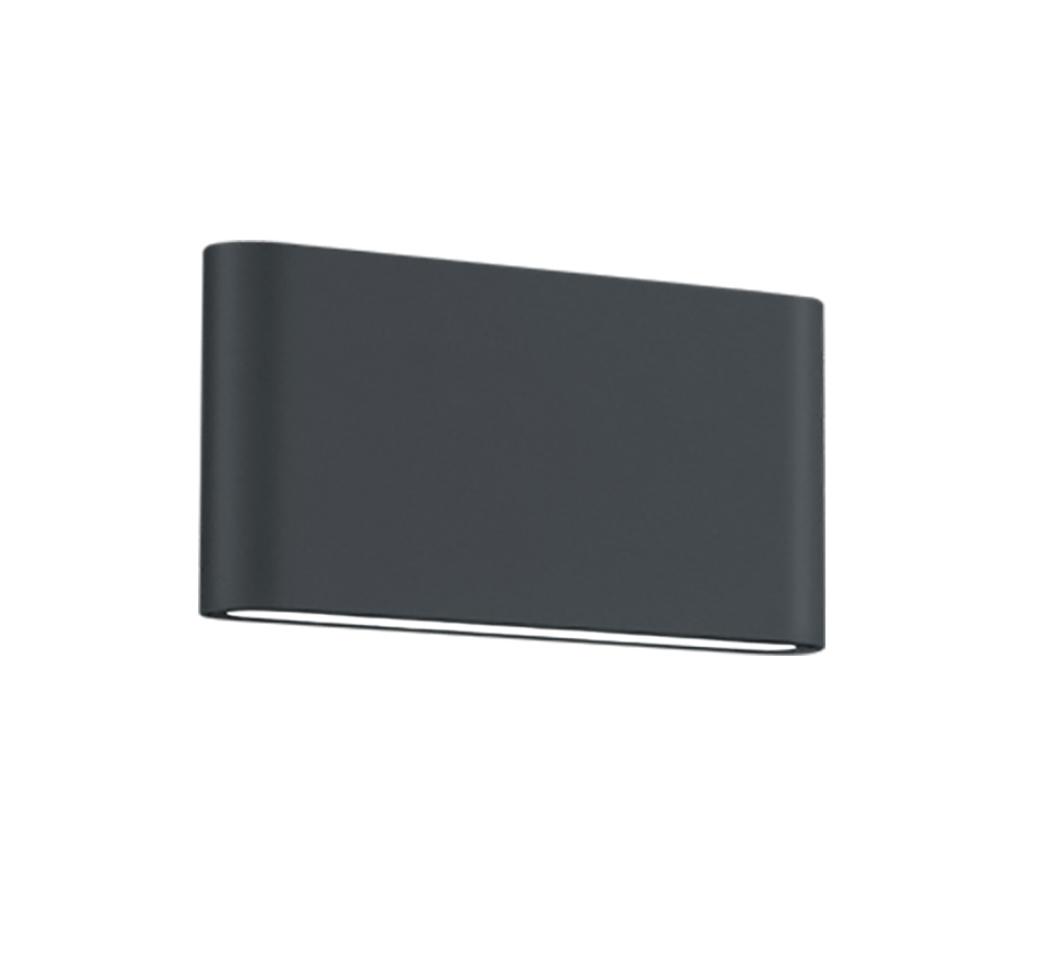 Applique Extérieur Noir Rectangulaire