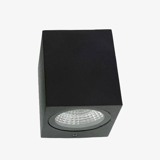 Applique Extérieure LED Cubique - Élégance Moderne et Éclairage Doux-1